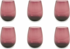 Sada 6 fialových sklenic Villa d'Este Happy Hour Villa d'Este