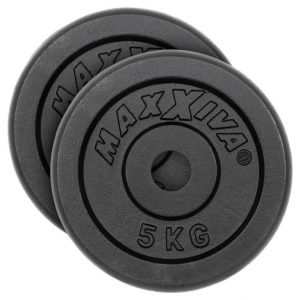 MAXXIVA Sada 2 závaží na činky celkem 10 kg