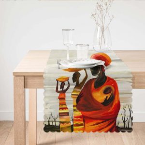 Běhoun na stůl Minimalist Cushion Covers African Design