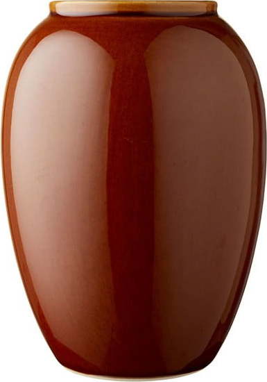 Oranžová kameninová váza Bitz Pottery Bitz