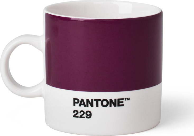 Tmavě fialový hrnek Pantone Espresso